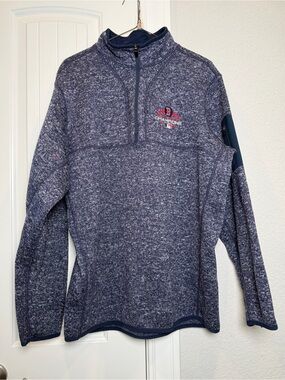 Antigua Men's Boston Navy Zip-Up Jacket